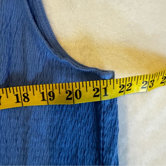 Talbots Tie Hem Button Front Shirt - Picture 6 of 8